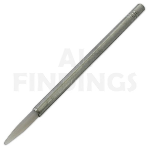 Ball tip agate burnisher - ball, metal