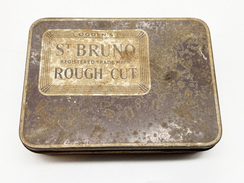 Vintage tobacco tin baccy - baccy, st