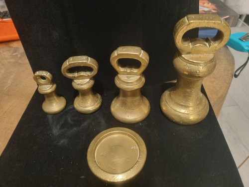 Antique victorian brass bell - antique,