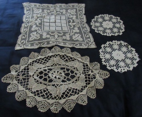 Lot vintage bobbin lace - lot,
