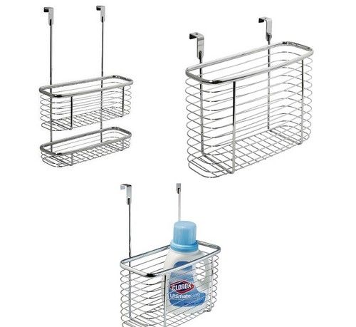 Metal caddy hook over door - caddy,