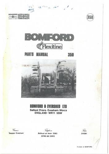 Bomford cultivator flexitine - cultivator,