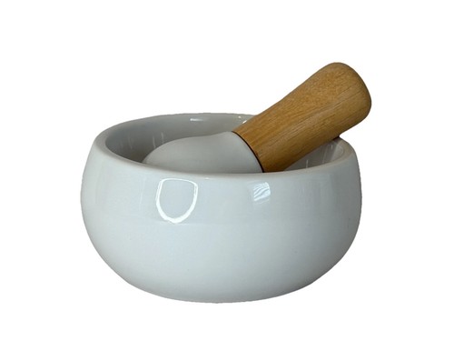 Small white glazed - small,