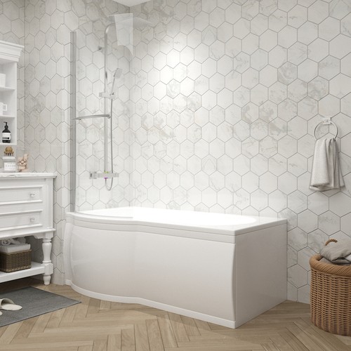Shape shower left right - p,