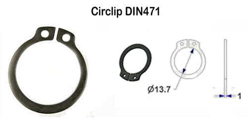 Repair circlip door handle - repair,
