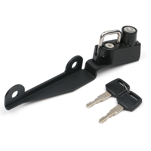 Motorcycle helmet lock - motorcycle, for