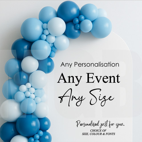 Personalised birthday party - personalised,