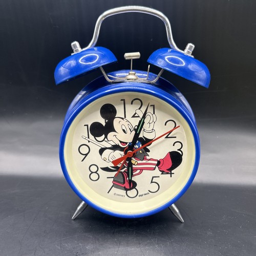 Disney mickey mouse blue alarm - mickey,