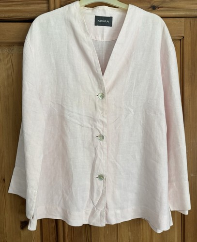 Oska shell pink 100 linen - oska, 100%
