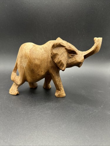 Wooden elephant wood - elephant,
