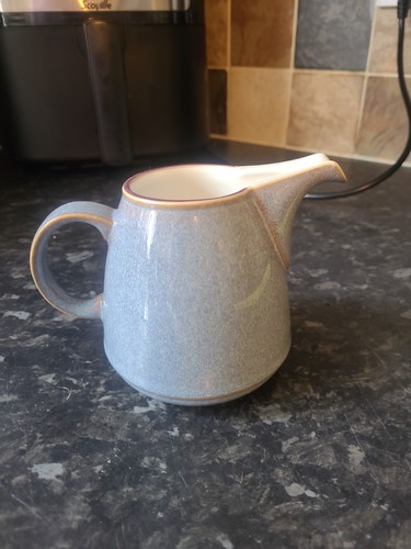 Denby storm grey milk jug - storm,