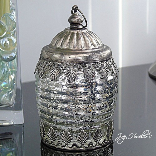 Moroccan lantern led silver - led,