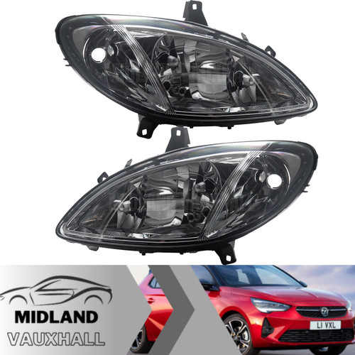 Pair headlights mercedes vito - headlights,
