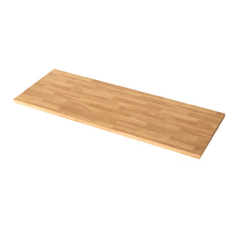 Oak effect kitchen - kitchen, wood