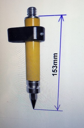 New mini prism pole - new, 5/8x11