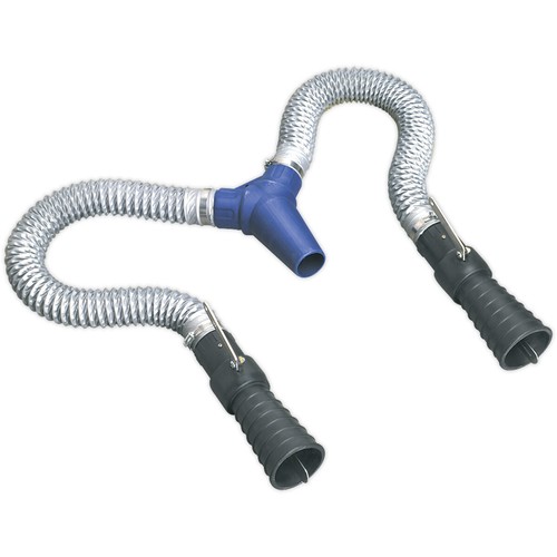 Twin exhaust pipe - exhaust, ducting