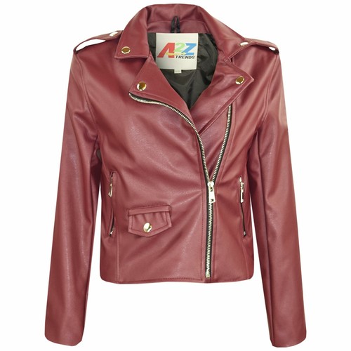 Leather jacket wine - leather,