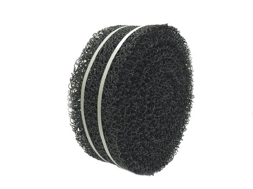 Black matala roll pond filter - black,
