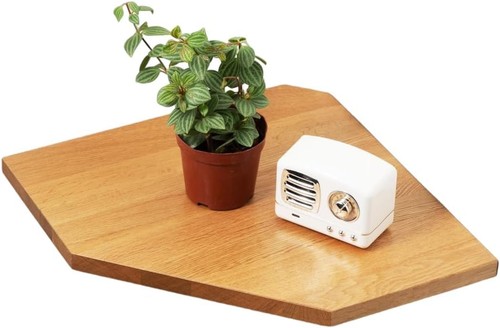 Corner wall shelf floating - corner,
