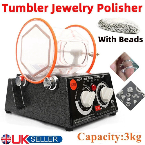 3kg rotary tumbler - 3kg, jewelry