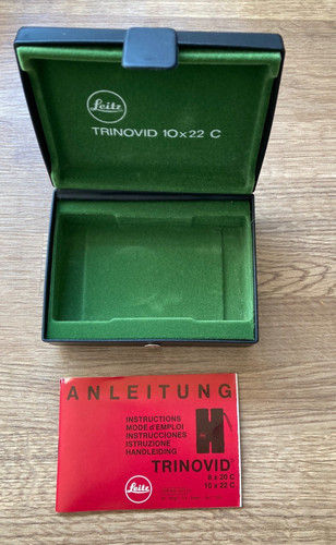 Leitz leica trinovid 10x22 - trinovid,