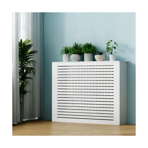 Radiator cover shelf white - cover,