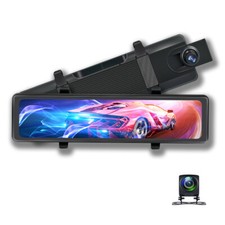 11.26in Dual Lens Car Rearview