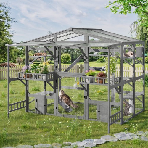 Large cat cage catio - catio, 10