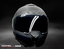 Matrix  Chronon, Streetfighter Motorcycle helmet Simpson Bandit Style ECE 22.06