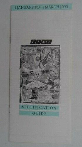Fiat specification brochure - fiat,