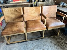 Retro Leather Cinema Chairs -