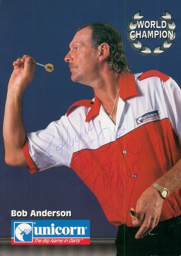 Bob anderson signed autograph - bob,