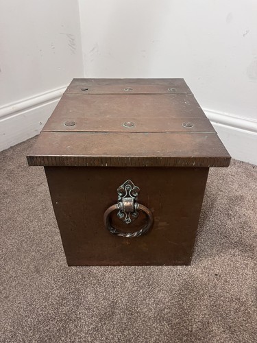 Antique copper log - antique,