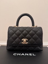 CHANEL - Black Coco Handle Bag