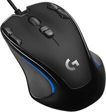Logitech G300s Optical Ambidextrous Gaming Mouse – 9 Programmable Buttons