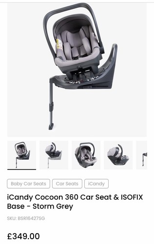 Icandy cocoon 360 - icandy, car