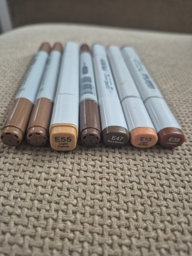 Copic marker pens brown - copic,