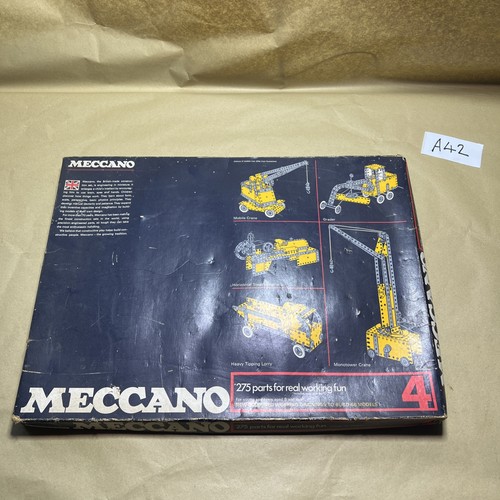 Meccano set 1970s in - set, 4