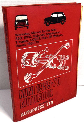 Mini 1959 autobook by - mini, 1959-70