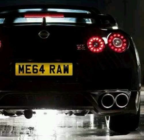 Private number plate - private, nissan