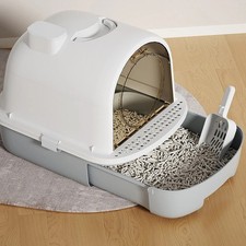 Large Jumbo Hooded Cat Litter