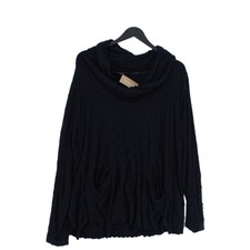 Myrine Women's Hoodie XS Blue Viscose with Elastane Pullover