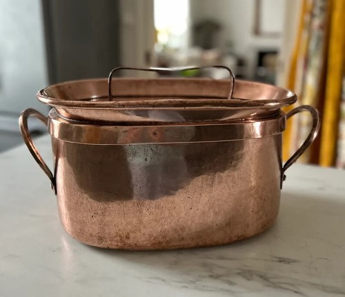 Large antique french copper - antique,