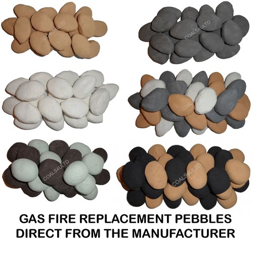 Fire replacement pebbles gas - replacement, &