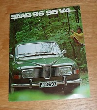 Saab 95 / 96 V4 Brochure 1969