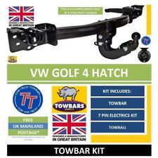 Towbar for VW Volkswagen Golf Mk4 Hatchback 1998 to 2004 Mark IV Flange