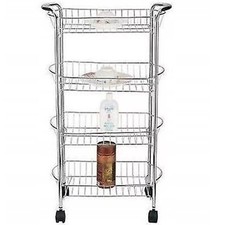 4 Tier Chrome Vegetable &
