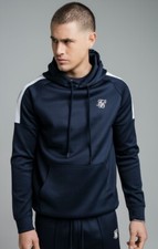 SikSilk Mens Navy Overhead