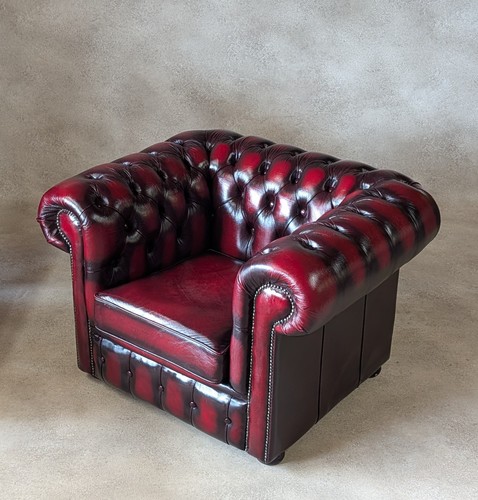 Vintage oxblood red leather - vintage,