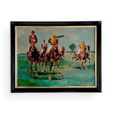 Vintage British Oil Painting